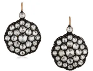 Antique Old Cut Diamond Earrings