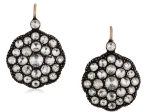 Antique Old Cut Diamond Earrings
