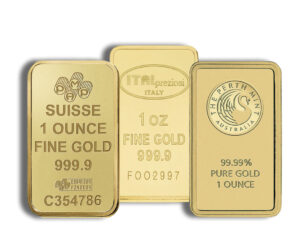 atlanta Coins and Bullion buyer 1 Ounce Gold Bars Unsealed