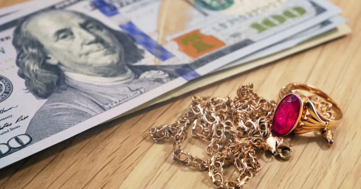 Why is the jewelry’s resale value low